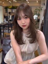 コート 表参道(Cote)&nbsp;美髪レイヤーカット／顔まわりレイヤー／ロングレイヤ 一/前髪