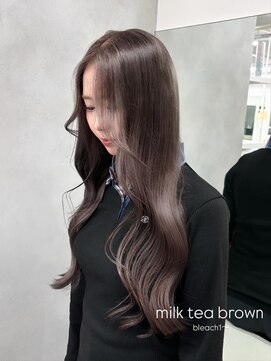 ベレーザ 渋谷(BELEZA) 17171黒髪ハッシュカットバーガンディミディアムレイヤーカット