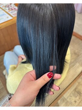 ジル フラン 吉田店(JILL franc) ブルーブラック1/8ショートスタイルダークアッシュ