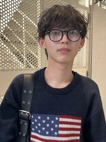 ゼストプール(ZEST POOL)&nbsp;シャドウパーマ　韓国ヘア　ニュアンスパーマ