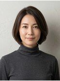 清潔感抜群!30代40代に贈る大人可愛いショートボブ