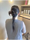 ツイストカチモリヘア/ヘアセット
