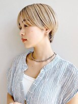 アーダー(ADER) 透明感抜群♪ダブルカラーブリーチミルクティーベージュ