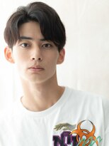 モッズヘアメン 札幌月寒店(mod's hair men)&nbsp;センターパート学生カジュアル爽やかフェザーマッシュn札幌月寒