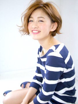 ヘアー ミッション ギオン(hair Mission Gion) 外ハネカールボブ