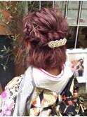 成人式 卒業式 ヘアセット ヘアアレンジ