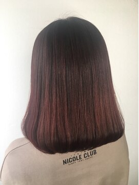 トリコ 梅田茶屋町店(trico) 愛されボブ☆定番の内巻きワンカール 【トリコ梅田茶屋町店】