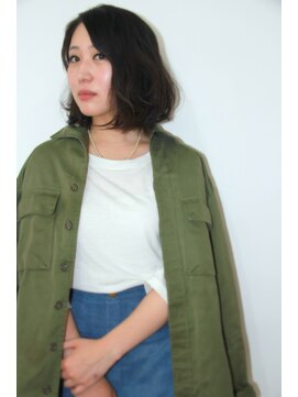 ナトゥーラ 札幌駅北口店(Natura) 【Natura札幌駅北口店 田中】ハンサムボブ×柔らかパーマ