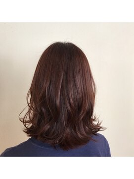 ダアッカ(da acca) 20代30代★エレガントなツヤ感暖色系カラー×大人ボブ