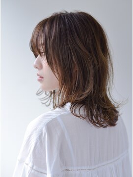 アトリエイトワ(atelier ittowa) くびれヘア/ハイライトカラー/アプリコットオレンジ/美髪/ 117