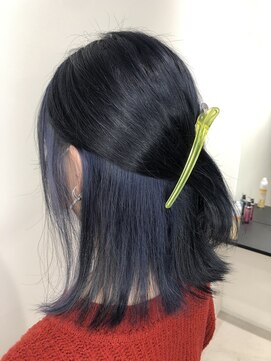 スタジオ ロサ(studio ROSA) ブルーブラック×インナーネイビー♪担当マサキ