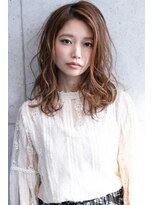 ラフィス ヘアー センス 広島袋町店(La fith hair SEnSE) 【La fith】 無造作ナチュラルカールスタイル