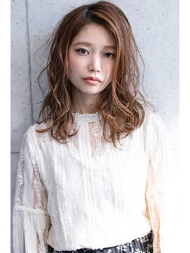 ラフィス ヘアー センス 広島袋町店(La fith hair SEnSE) 【La fith】 無造作ナチュラルカールスタイル