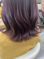 ユッカ エルア 武庫之荘南口(YUCCA elua)&nbsp;【elua 長田】カシスブラウン_くびれミディ