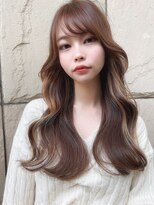 ロンド ロビン 栄(Lond robin)&nbsp;【Lond robin】河野まい　韓国風/くびれヘア/メルティカラー