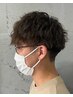 【WAVYメンズ人気メニュー】ツイスパ、波打ちパーマ＋メンズカット¥11000