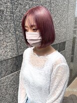 アンルポン 梅田(un le pont)&nbsp;【un le pont西梅田】ピンク×ボブヘアー♪