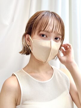 アフロートリノ(AFLOAT Leino) 【修】20代30代40代◎透明感カラー×ボブ