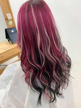 ロルド レーブ(Rold reve) エクステ　ハイライト&ローライトミックス