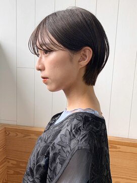 アイティーバイアルバム 松戸店(IT by ALBUM) ショートへア_ショコラアッシュヘルシースタイル_ba408401