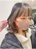 GoofyTokyo/フェイスフレーミング/インナーカラー/ベージュ/東京