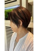 すっきりショートボブ