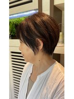 すっきりショートボブ