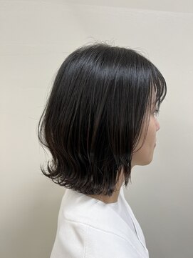 アールモンドヘア新世界 【北見】#ボブ#くびれボブ#外ハネボブ