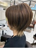 ショート/ショートボブ/インナーカラー/デザインカラー/ウルフ/