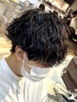 ラヴィズムバイフィフス(LUVISM by fifth) 波巻きスパイラルパーマメンズマッシュパーマツイストパーマ