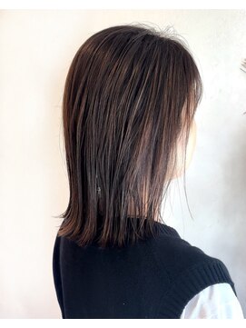 イソラヘアアトリエ(Isola hair atelier) 【Isola】ナチュラルハイライト×ミディアム　y