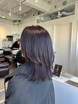 ロカ 表参道(loka)&nbsp;ピンクブラウン/レイヤー[表参道/髪質改善/インナーカラー]