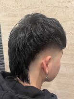 プレミアムバーバー 目黒店(PREMIUM BARBER produce by HIRO GINZA) スキンフェード×ウルフ(マレット) メンズカット/目黒/床屋