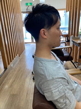 グランバイ アトリエドングリ(Grand × AtlierDonguri) お客様髪質改善データ1182(メンズマッシュ)