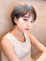 ナイロン 新潟店(NYLON.)&nbsp;★くびレイヤーエモージュ斜めバングイメチェン愛されショート