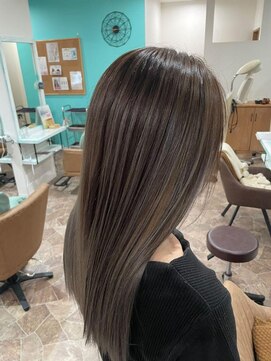 エヌ ヘアー(N-hair) バレイヤージュ