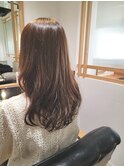 デザインカラー/レイヤーカット/ウェットヘア/オリーブベージュ
