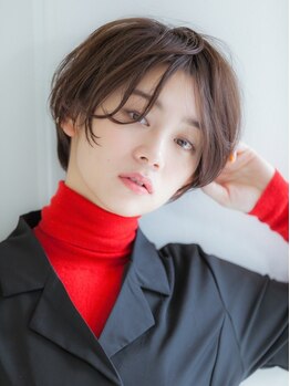 ヘアーズ ベリー 椥辻店(hairs BERRY)の写真/『毎日をBERRY HAPPYに』似合わせカット¥2530/カラーリタッチ¥3300～/パーマ+カット¥6600の大人気サロン♪