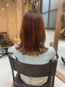 ペピンバイメルシー(pepin by merci.) 暖色カラー／オレンジブラウン