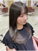【お客様スタイル】シークレットハイライト×ローレイヤーカット