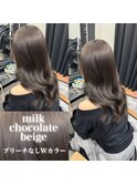IS60ブリーチなしWカラー/ミルクチョコレートグレージュ