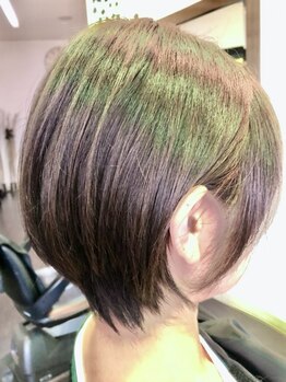 ヘアデザイン グロス(Hair Design GLOSS)の写真/360°どこから見てもかわいいショートが好評★"似合わせドライカット"が大人気♪