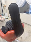 髪質改善ストレート