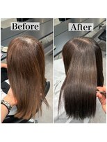 リラエ(North Lyrae)&nbsp;髪質改善縮毛矯正Before/After♪