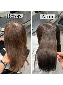リラエ(North Lyrae) 髪質改善縮毛矯正Before/After♪