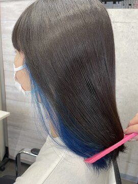 ラヴィリス バイ レム(Raviliss by rem) インナーカラー ブリーチカラー 髪質改善トリートメント奈良桜井