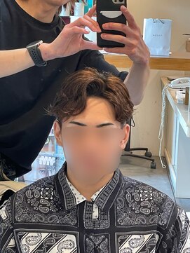 ヘア サークル ジープ 石井店(hair circle geep) メンズフェザーショート