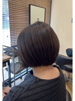 アルター(aL ter)&nbsp;ショートボブ［くびれヘア/ハイライトカラー］長野歌穂