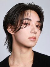 アンサー 渋谷(ANSWER) シースルーセンターパートストレートセンターパート韓国ヘア
