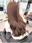 ゆるふわウェーブ巻き/チョコレートブラウン